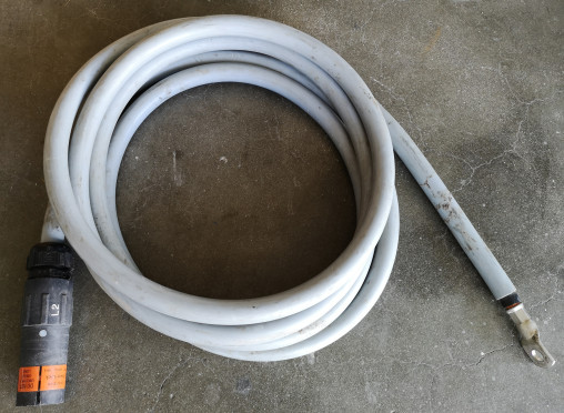 Lastadapter Klemme (offenes Aderende) -> Powerlock 1 x 150mm2 (L2), 400A, 5m